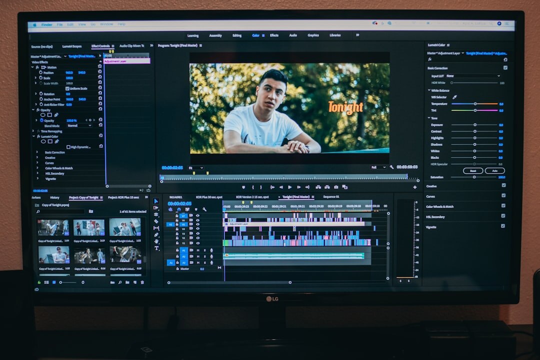 modern video editing software