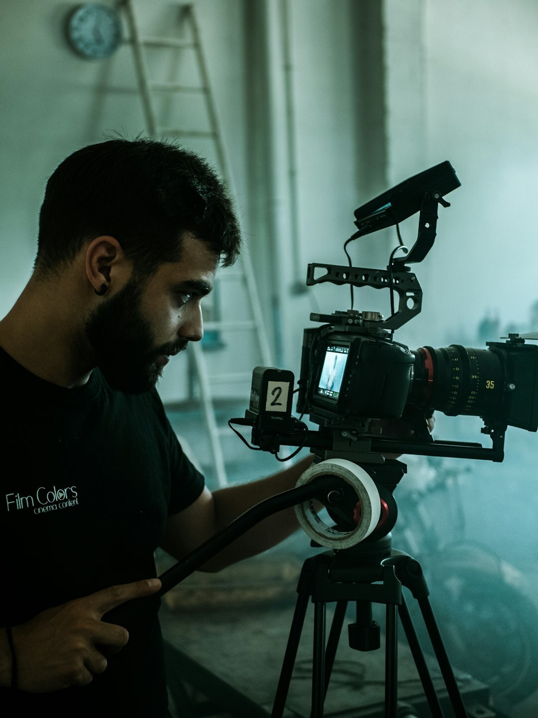 film director on set