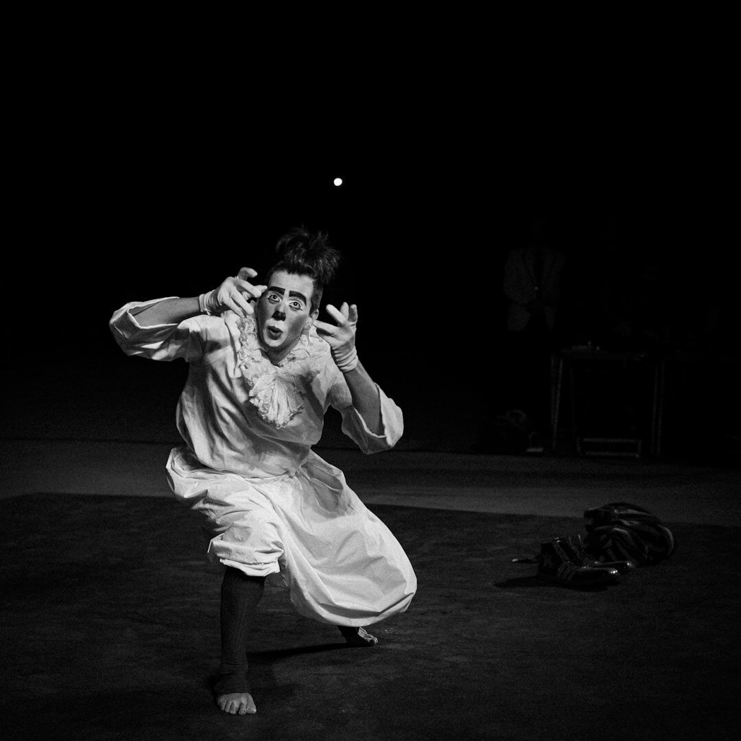 actor performing emotional scene