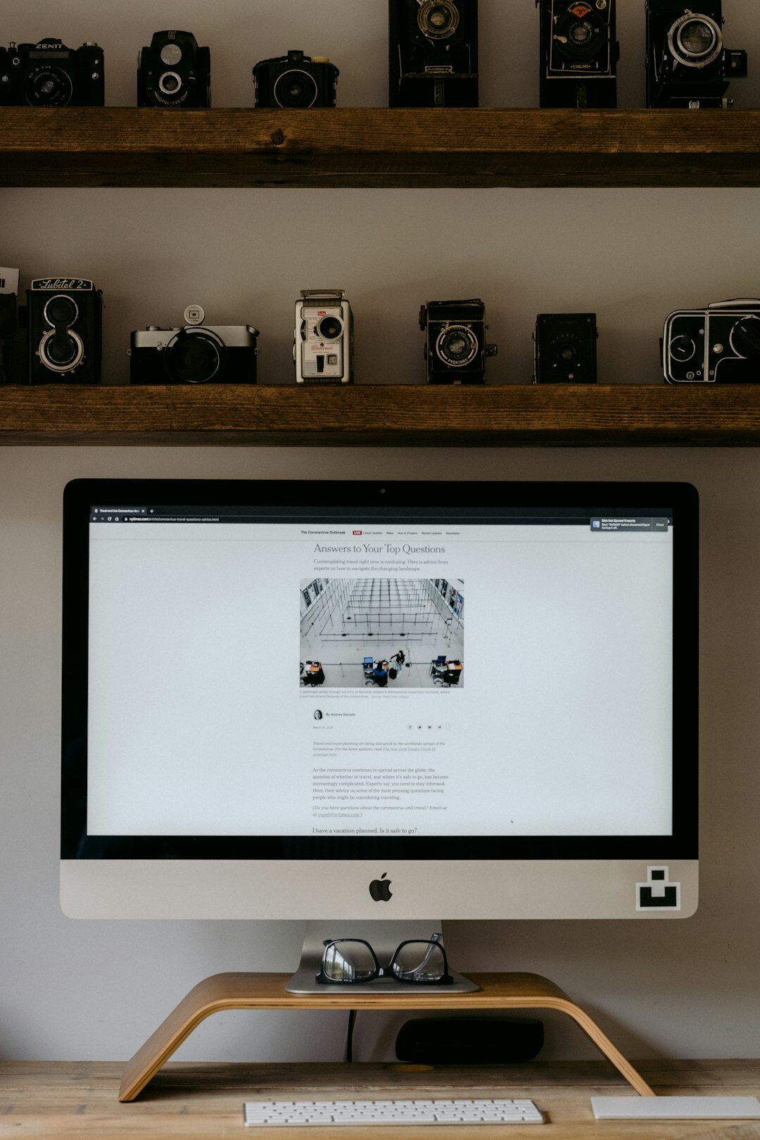 Video editing timeline displayed on a computer monitor
